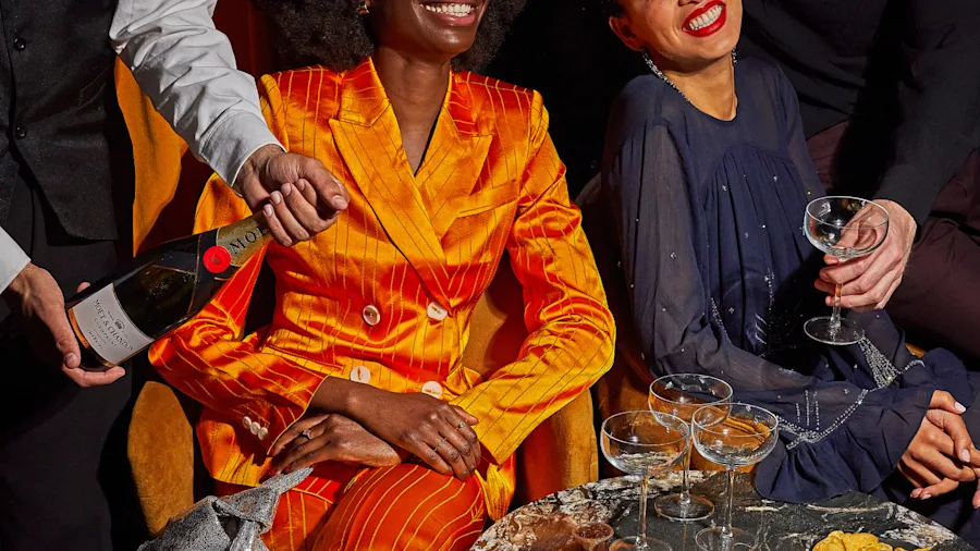 Guests in an ATG lounge setting