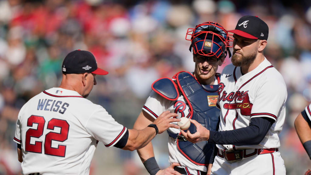 Atlanta Braves game action on the field