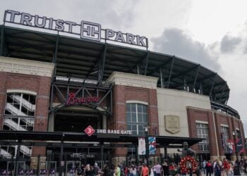 Truist Park exterior for Atlanta Braves fans
