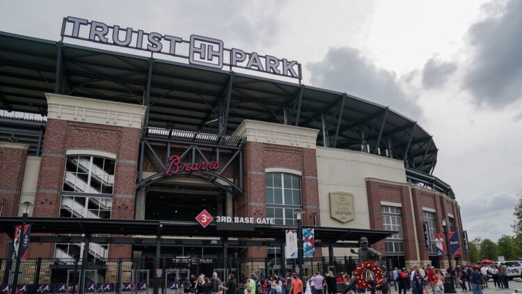 Truist Park exterior for Atlanta Braves fans