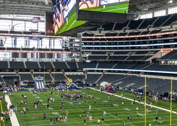 Rally Days experience at AT&T Stadium