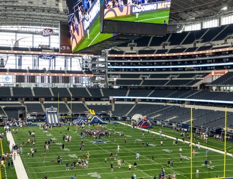 Rally Days experience at AT&T Stadium