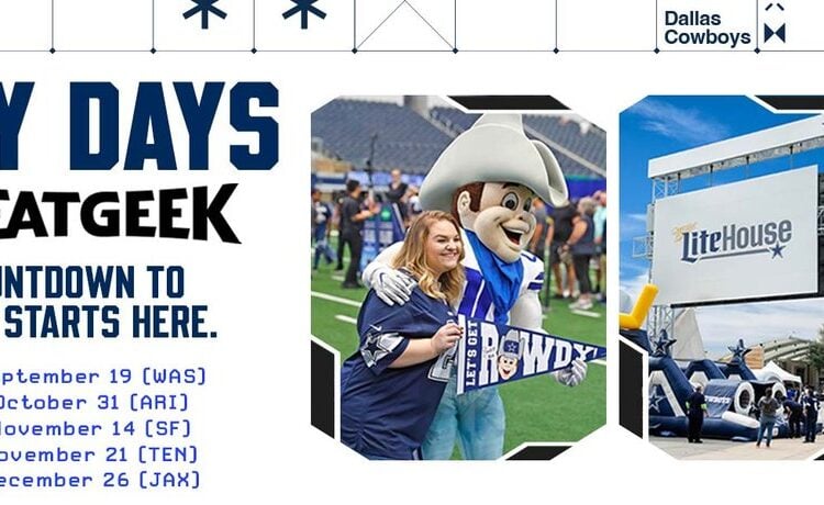 Rally Days event scene at AT&T Stadium