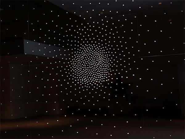 Starfield artwork displayed in the stadium