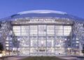 Interior view of AT&T Stadium during a tour