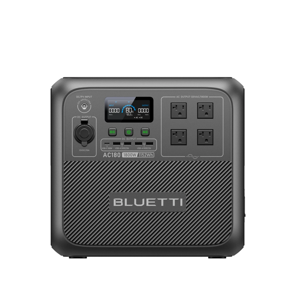 BLUETTI AC180 portable power station
