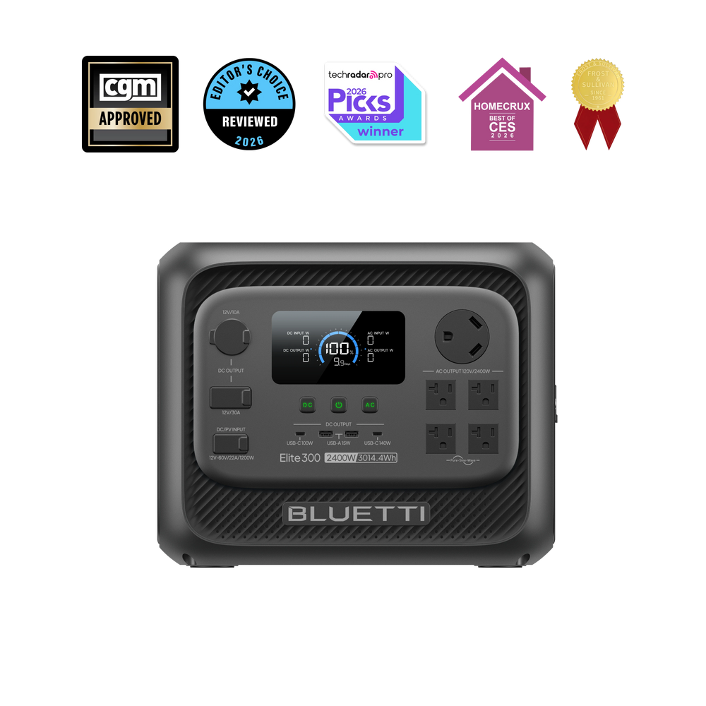 BLUETTI Elite 300 portable power station