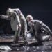 Cabaret performers Eva Noblezada and Reeve Carney in a staged scene