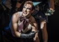 Cabaret performers in a Kit Kat Club stage scene