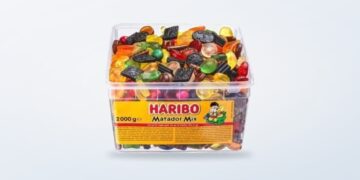 Haribo Matador Mix aus Fruchtgummi, Weingummi und Lakritz in der Vorratspackung