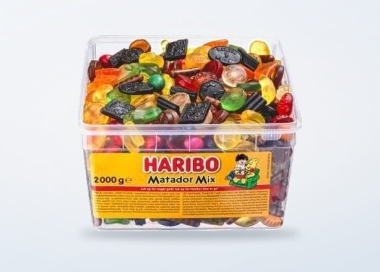 Haribo Matador Mix aus Fruchtgummi, Weingummi und Lakritz in der Vorratspackung