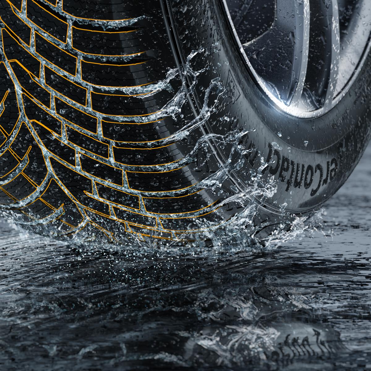 Profilansicht des Continental WinterContact TS 870