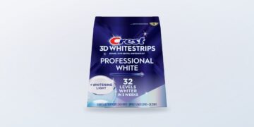 Crest 3D Whitestrips Professional White kit with LED light