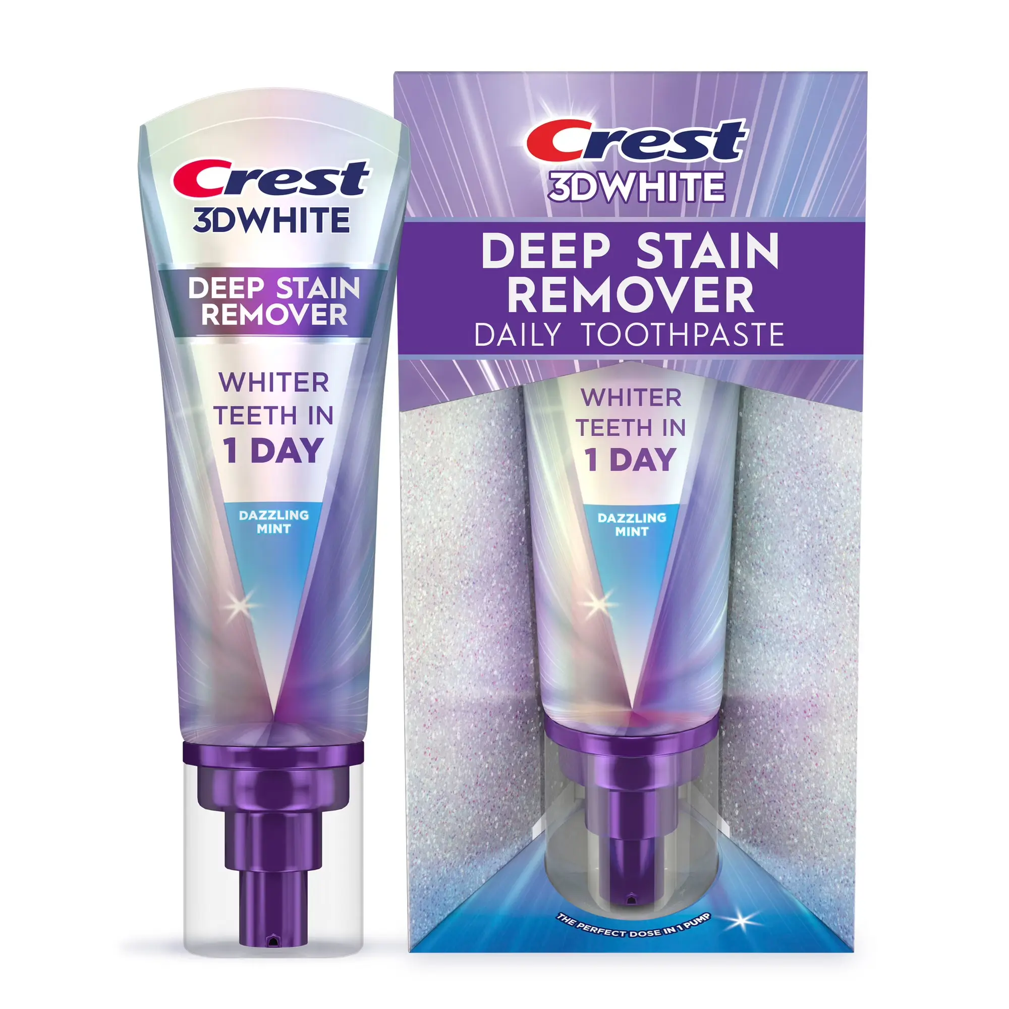 Crest 3D White Deep Stain Remover daily toothpaste