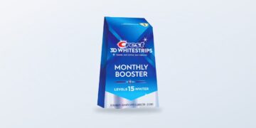 Crest 3D Whitestrips Monthly Booster box