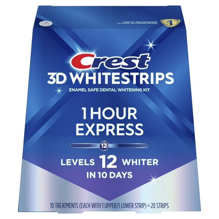 Crest 3D Whitestrips 1 Hour Express kit