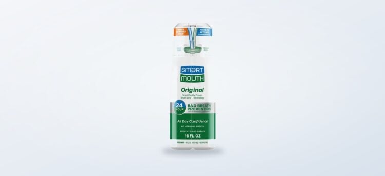 SmartMouth Original Activated Breath Rinse bottle