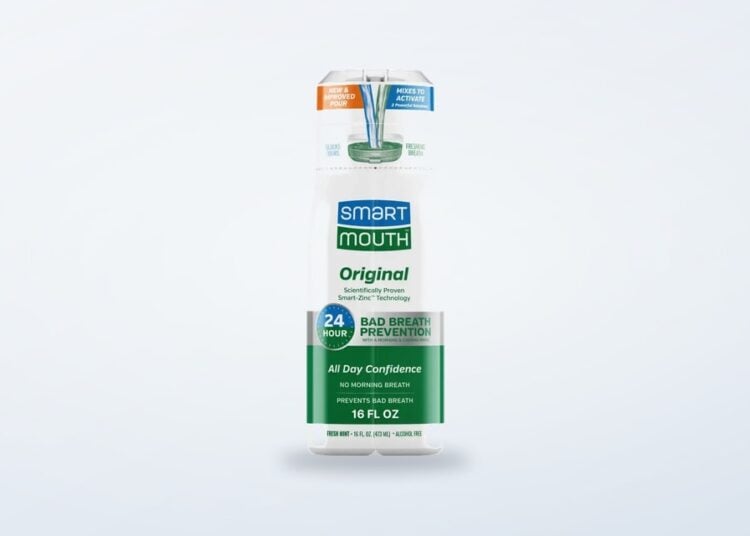 SmartMouth Original Activated Breath Rinse bottle