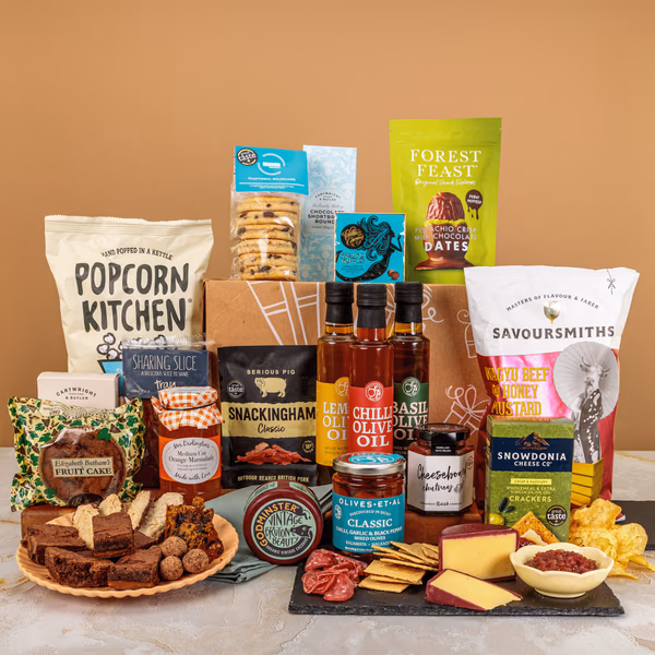 A build-your-own food and drink hamper