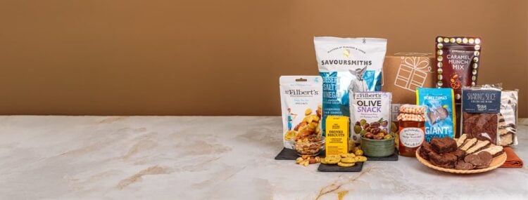 Seasonal gift collection banner from Don’t buy her flowers