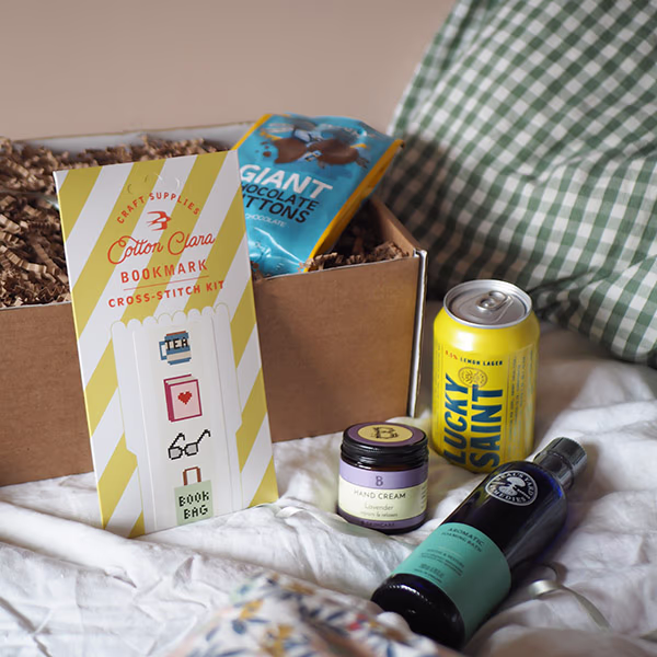 Create a Relaxing Gift Box with selected items