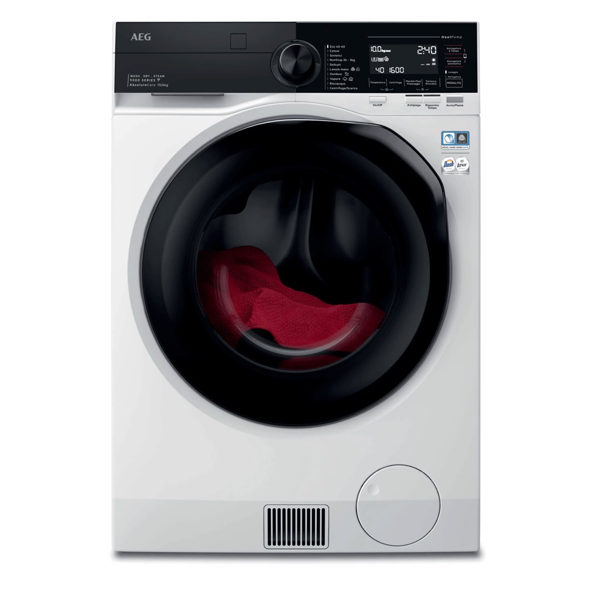 Lavasciuga AEG LWR9C16BAY con oblò frontale