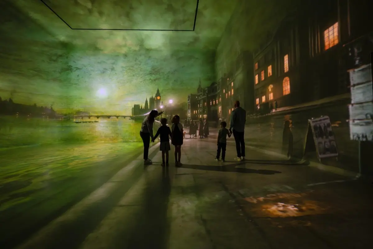 John Atkinson Grimshaw's London Bridge artwork