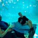 Visitors enjoying an after-hours Frameless Lates session