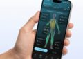 Hume Body Check App auf einem Smartphone