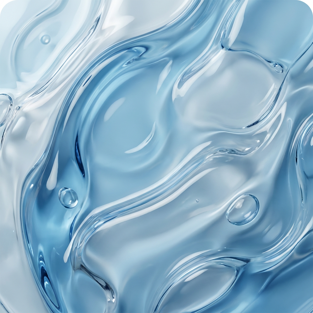 Abstrakte Wasser-Visualisierung von Hume Health