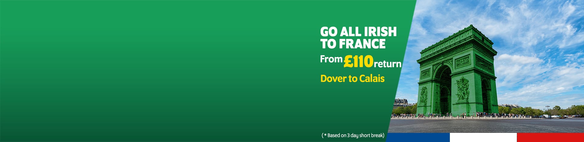 Irish Ferries Dover-Calais travel campaign