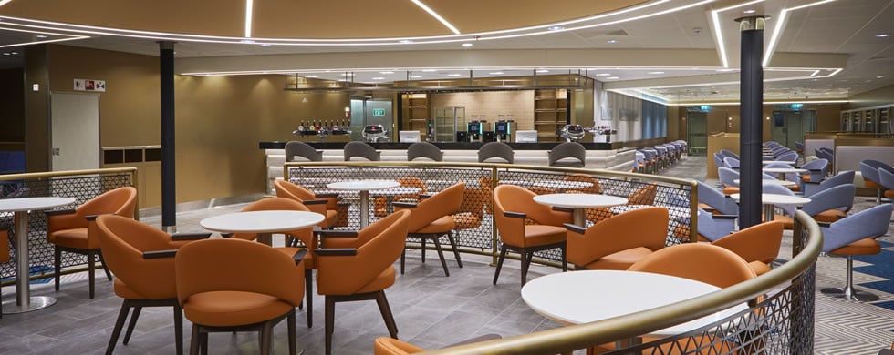 Maud Gonne Bar and Lounge aboard W. B. Yeats