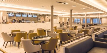 Innisfree Club Class Lounge aboard W. B. Yeats