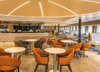Maud Gonne Bar and Lounge aboard W. B. Yeats