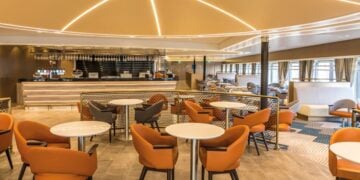 Maud Gonne Bar and Lounge aboard W. B. Yeats