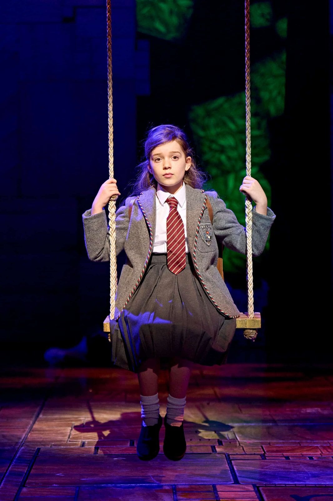 Bonnie Harper as Matilda on stage