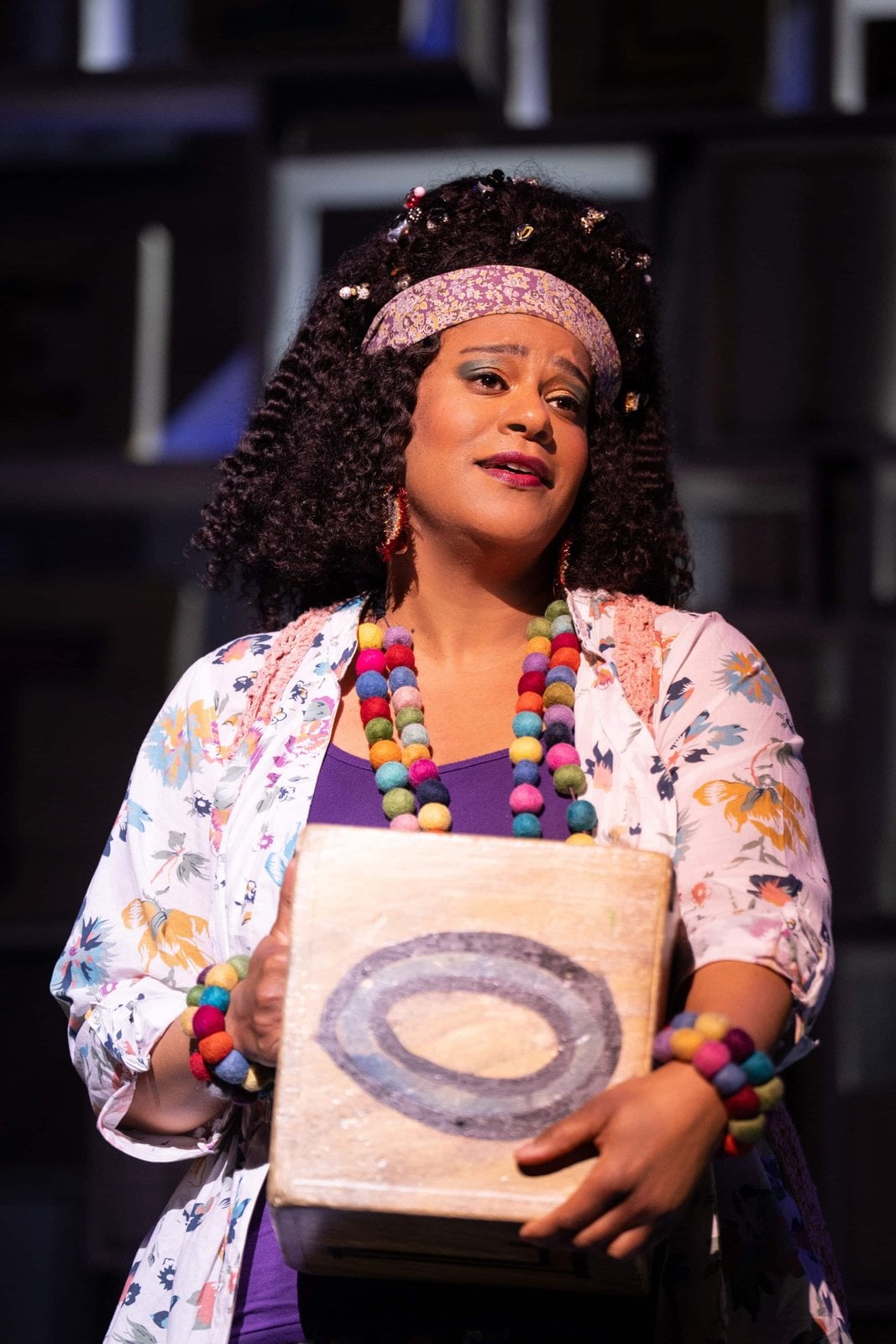 Matilda cast performing together on stage