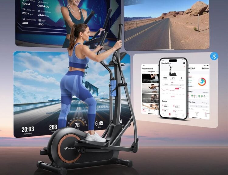 Merach E33B3 self-powered elliptical trainer