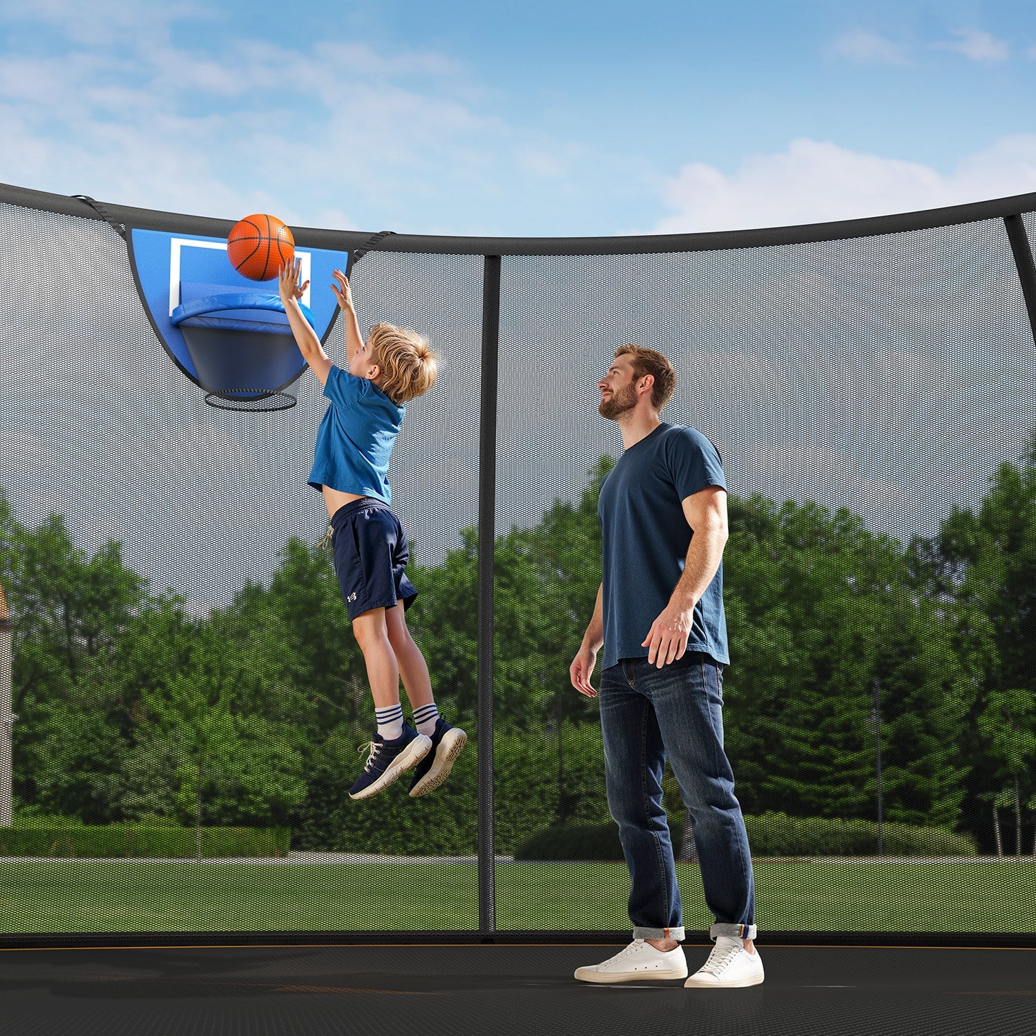 Merach 2429 outdoor trampoline