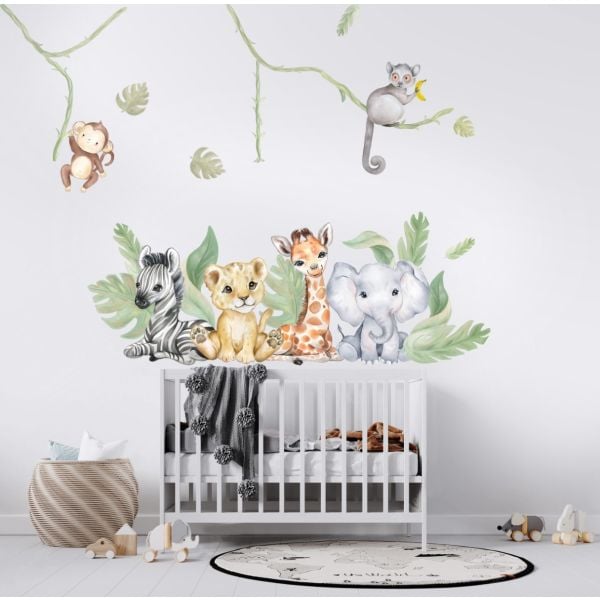 Namly Design Safari Animals XL / XXL wall sticker