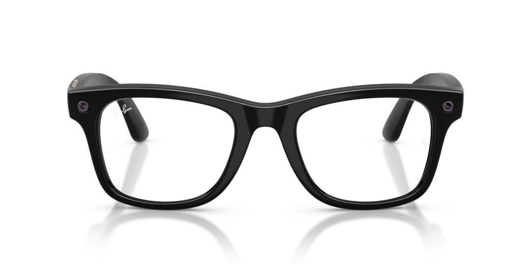 Lentes Ray-Ban Meta Wayfarer negros