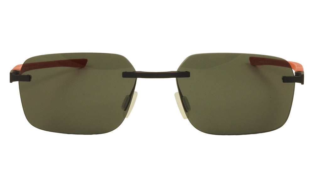 Lentes de sol Tag Heuer Essential con lente verde y diseño sin montura