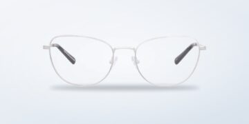 Armazón oftálmico Unofficial plateado de Opticas LUX