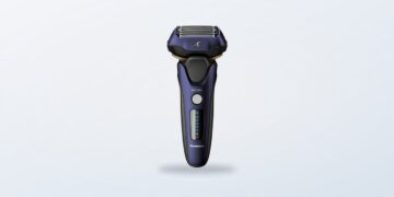 Panasonic ES-LV67 elektrický holicí strojek v modré a černé