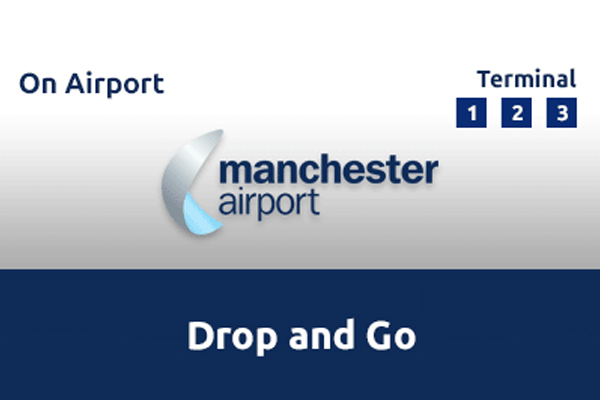 Manchester Airport Drop & Go parking area