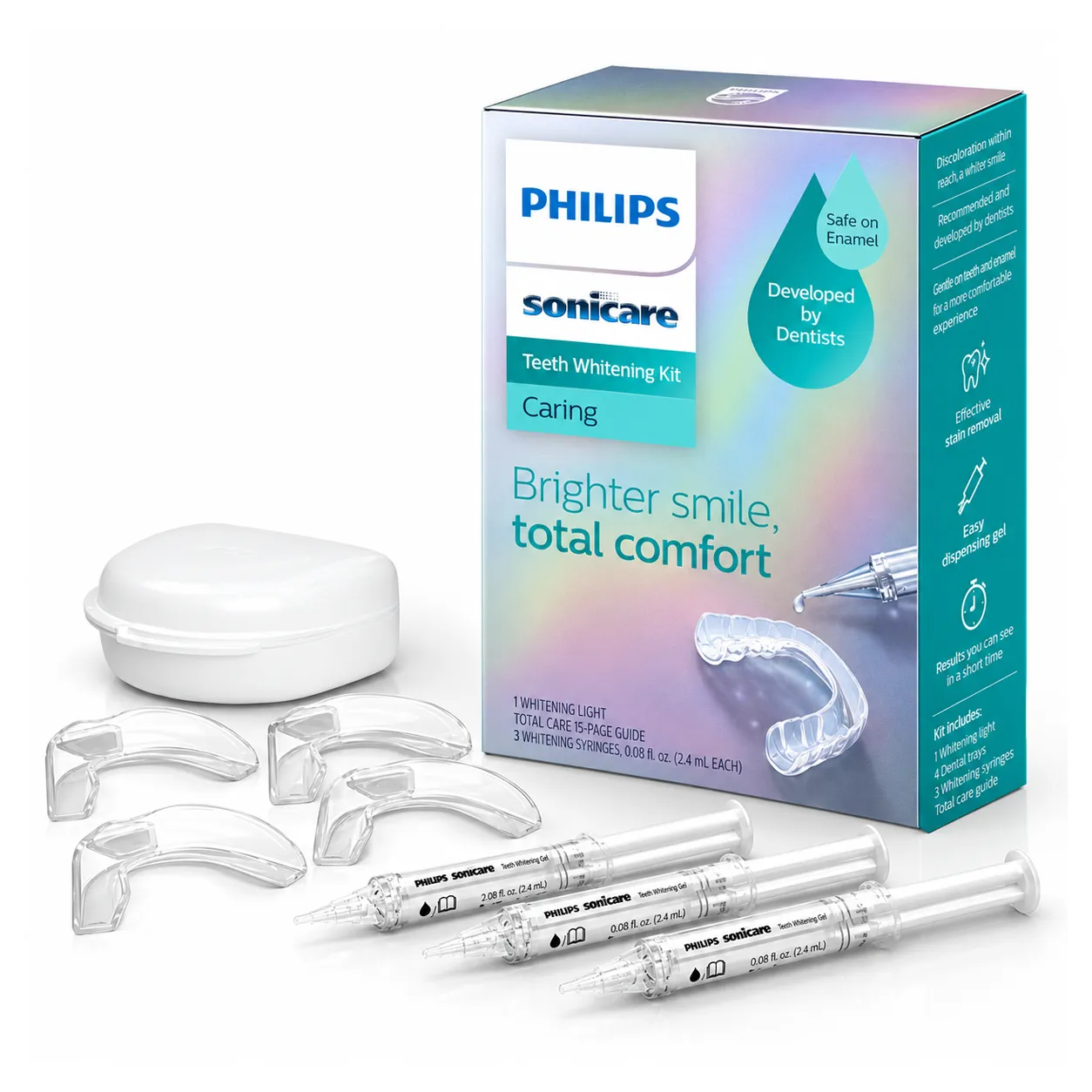 Philips Sonicare Caring teeth whitening kit
