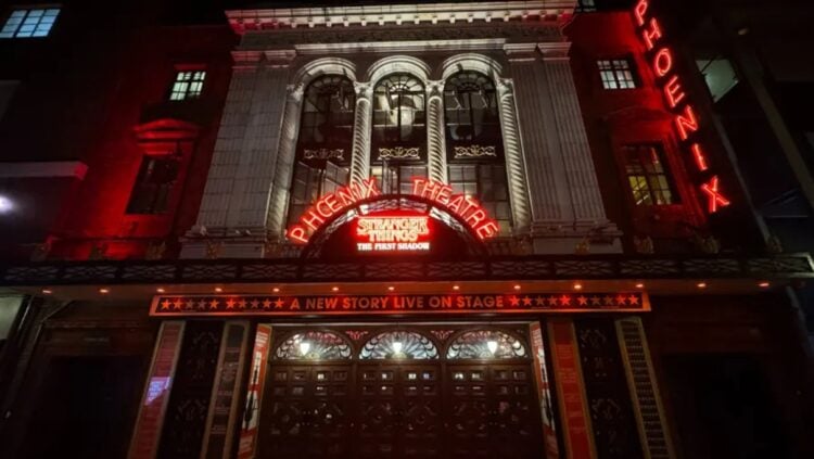 Exterior marquee at the Phoenix Theatre