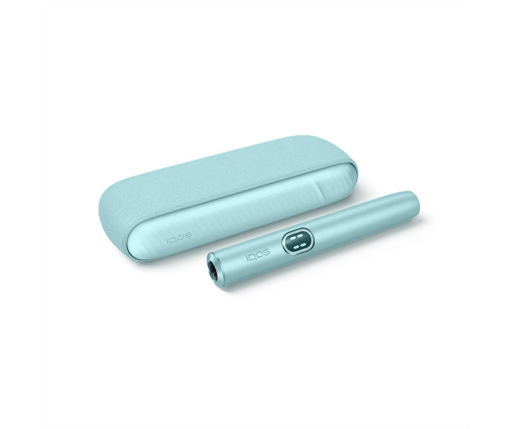 Kit IQOS ILUMA i Breeze Blue con holder e caricatore
