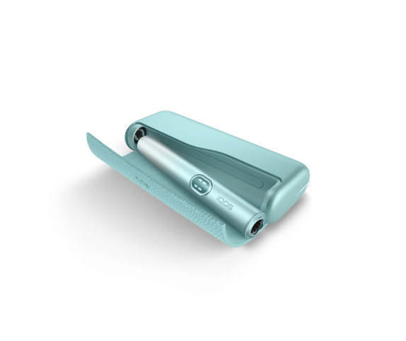 IQOS ILUMA i PRIME Breeze Blue aperto