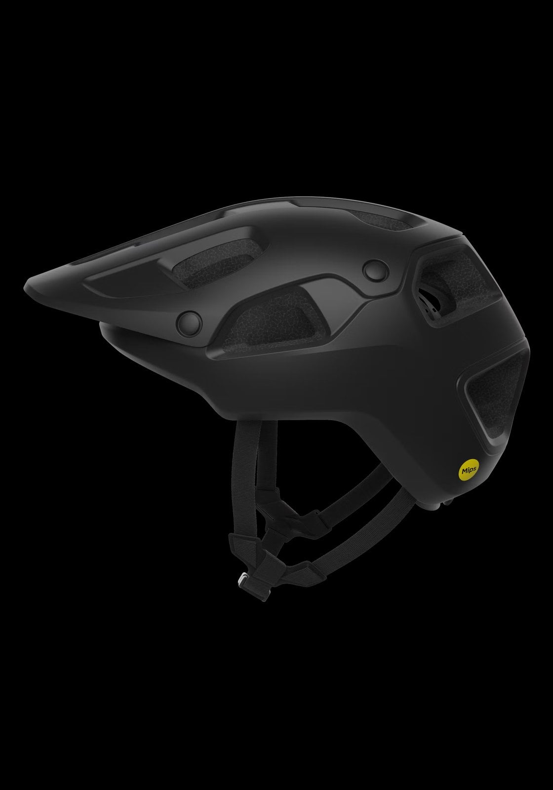 POC Cularis Pure MTB helmet in Uranium Black Matt
